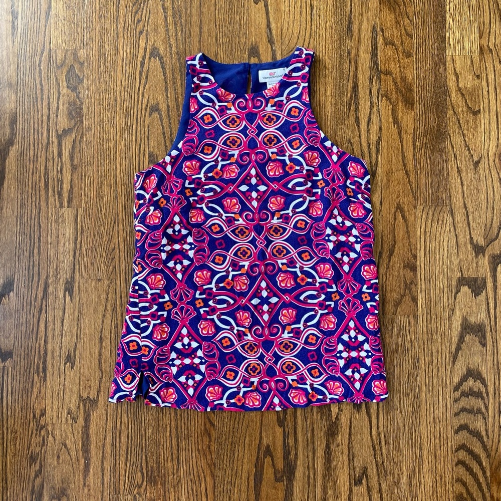 Vineyard Vines patterned tank top